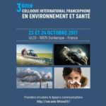 3rd Francophone International Environment and Health Symposium