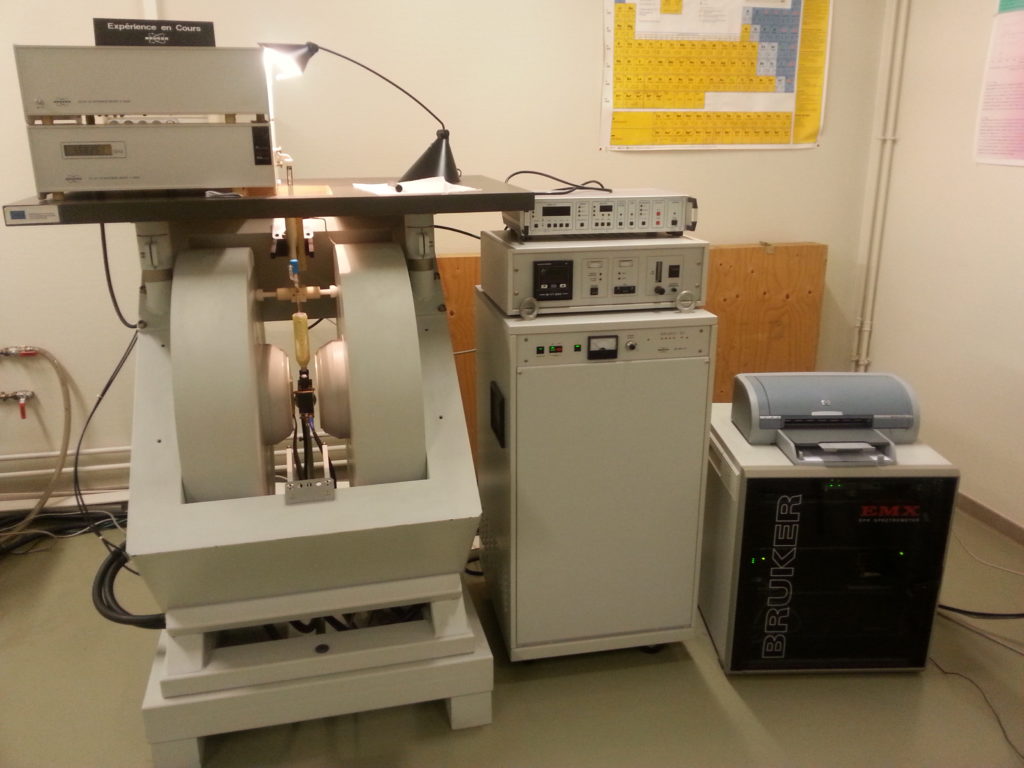 Spectroscopie RPE – UCEIV